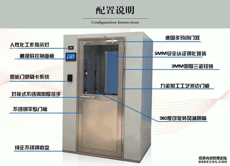 刷卡風淋室功能描述